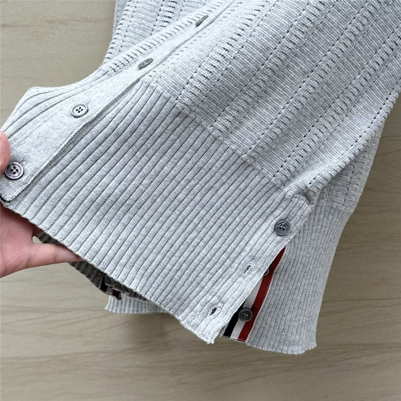 Thom Browne Short Knitted Cardigan