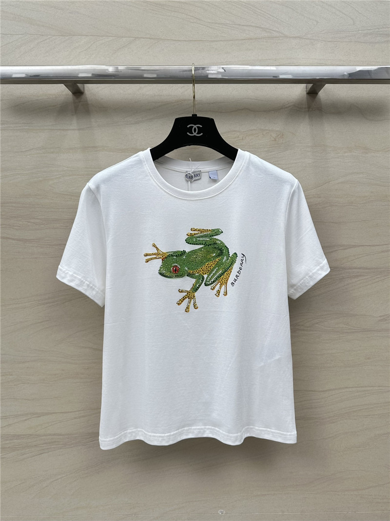 Burberry hot diamond cotton T-shirt replicas clothes