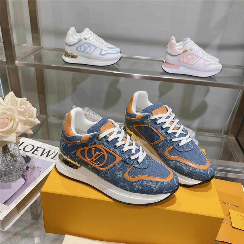 Louis Vuitton LV Denim Run Away Sneakers