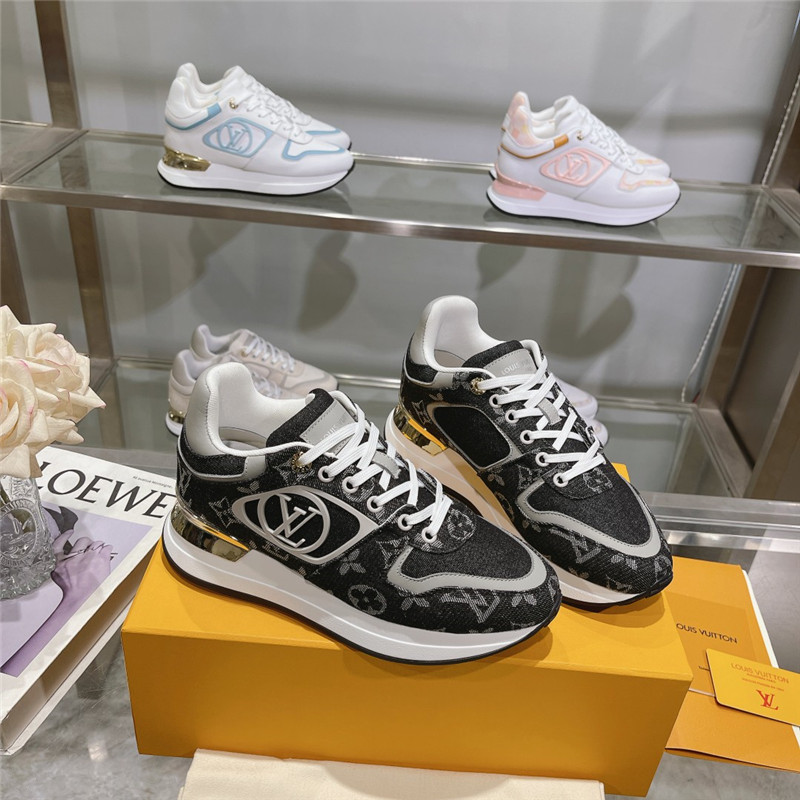 Louis Vuitton LV Logo Run Away Sneakers for Women