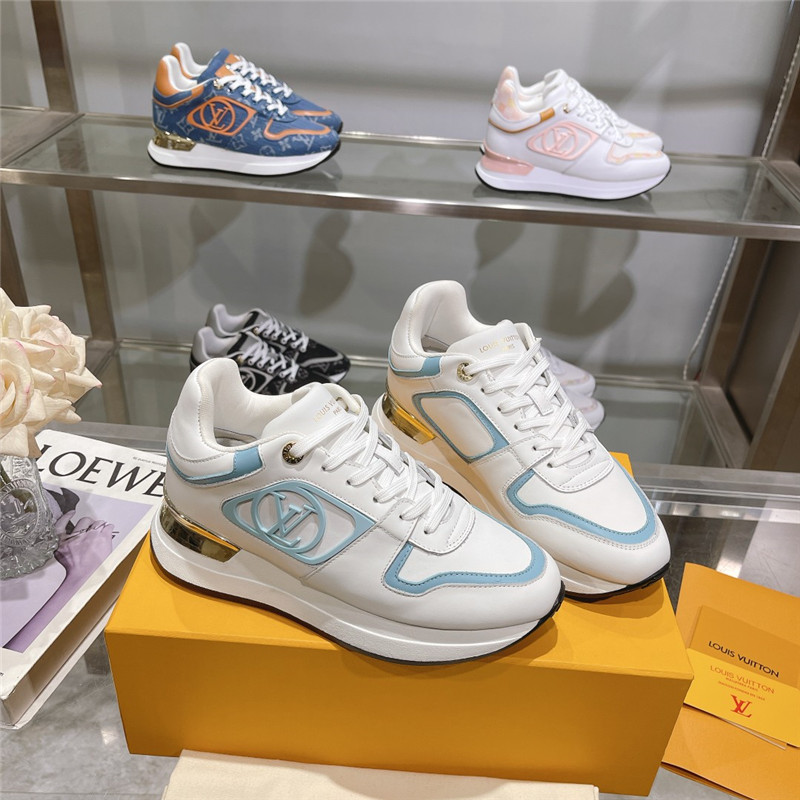 Louis Vuitton LV Run Away Sneakers in Light Blue