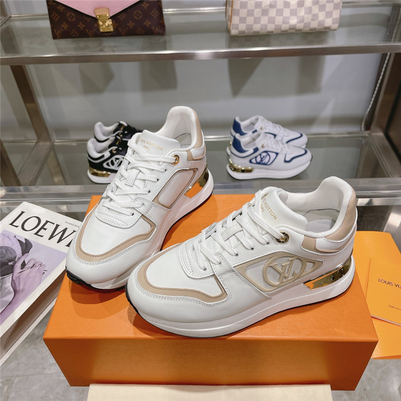 Louis Vuitton LV Run Away Sneakers in Gold