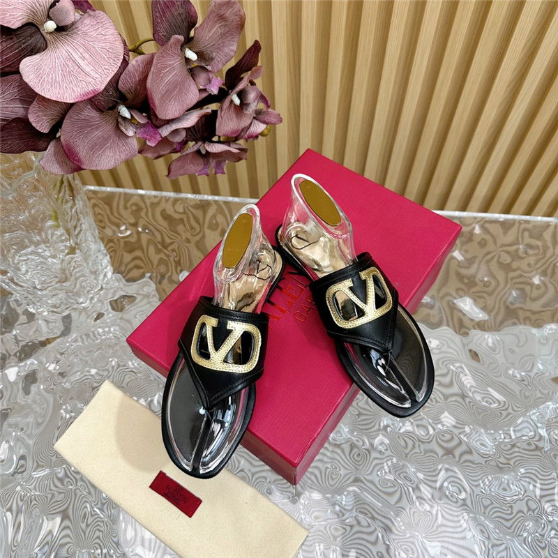 valentino hollow logo slippers margiela replica shoes