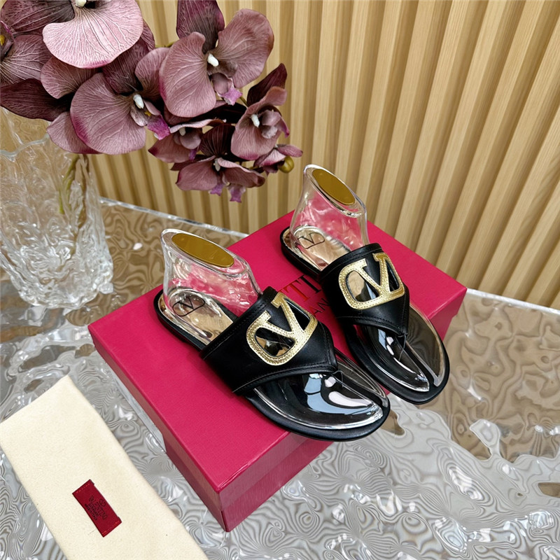 valentino hollow logo slippers margiela replica shoes
