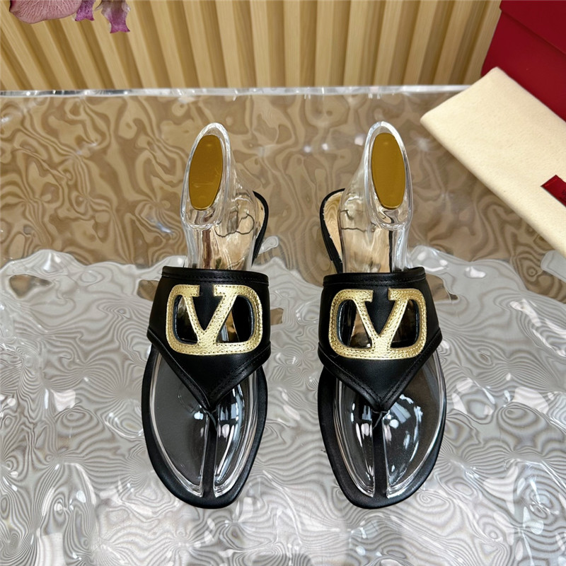 valentino hollow logo slippers margiela replica shoes