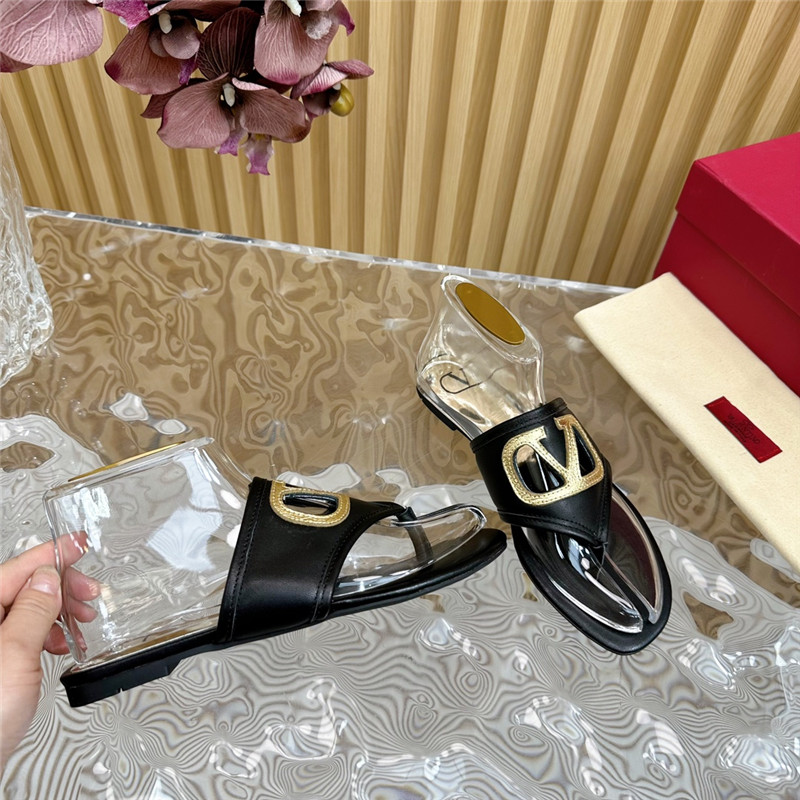 valentino hollow logo slippers margiela replica shoes