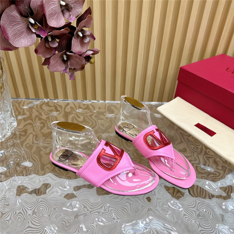 valentino hollow logo slippers margiela replica shoes