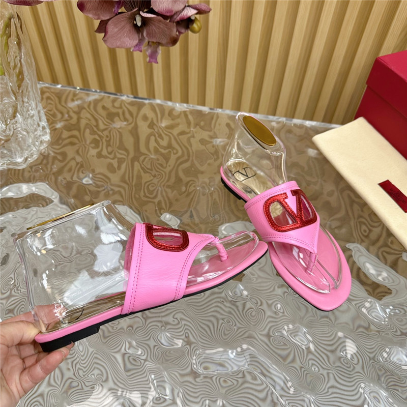 valentino hollow logo slippers margiela replica shoes