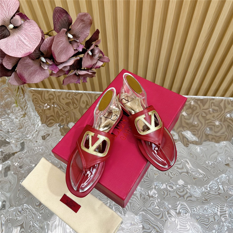 va1e*ntin0 hollow logo slippers Marg*e1a replica shoes