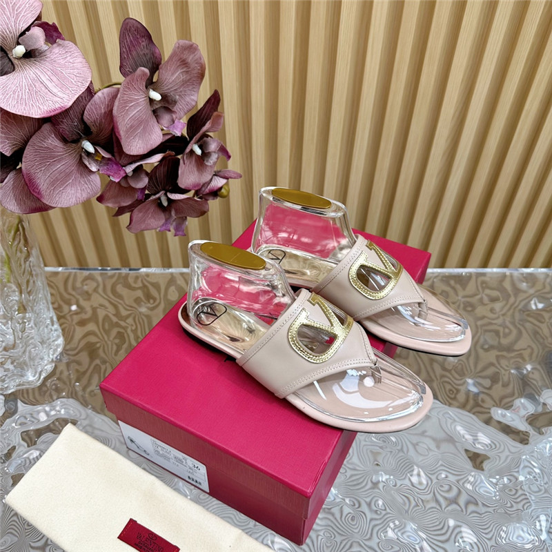 valentino hollow logo slippers margiela replica shoes