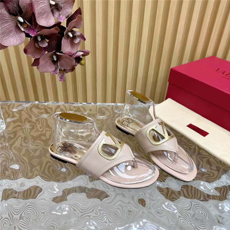 valentino hollow logo slippers margiela replica shoes