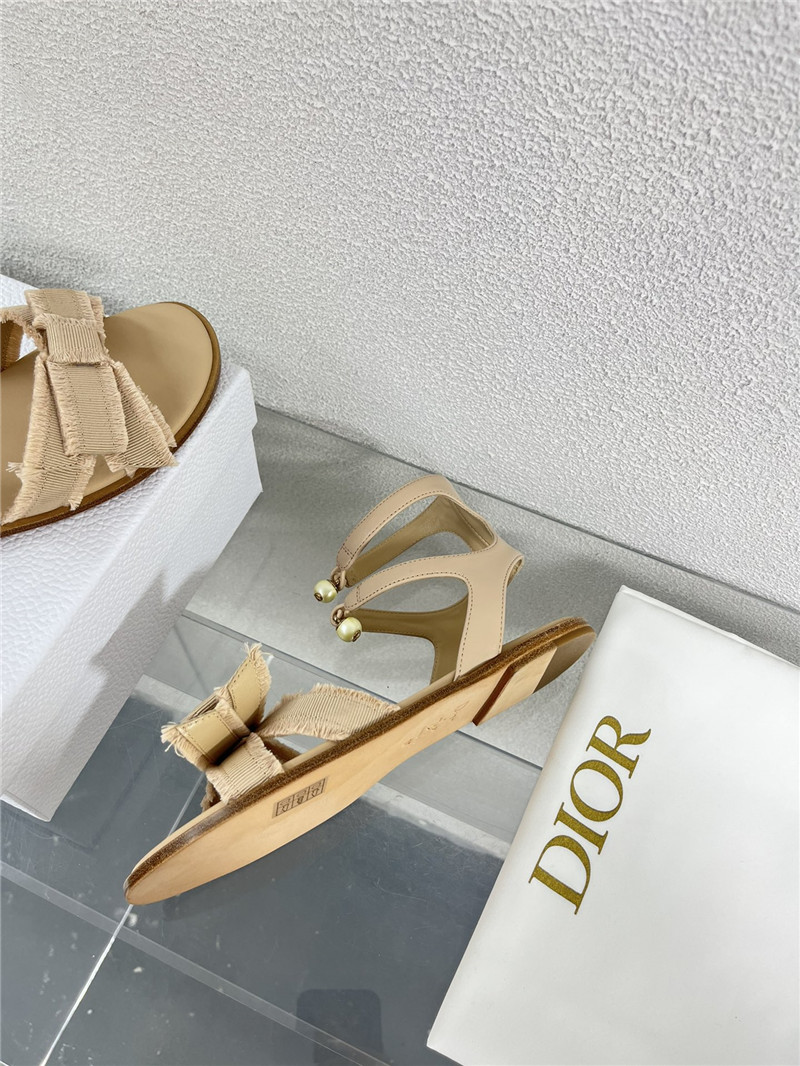 D10r bow cd embroidery series sandals best replica shoes website
