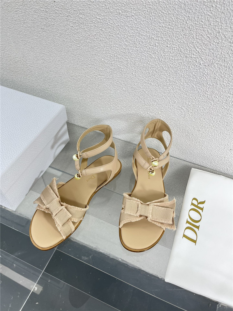 D10r bow cd embroidery series sandals best replica shoes website