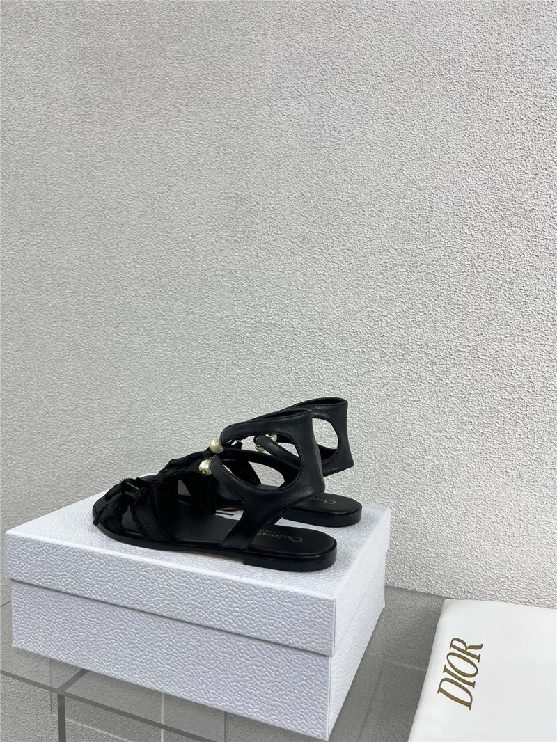 D10r bow cd embroidery series sandals best replica shoes website