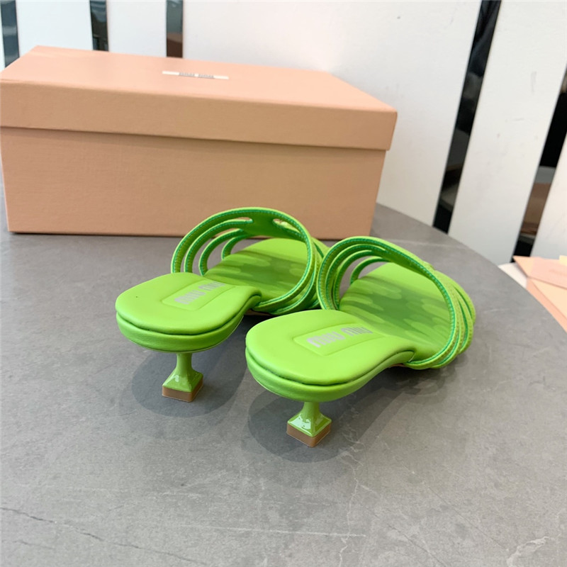 miumiu hollow octopus low heel sandals replica shoes