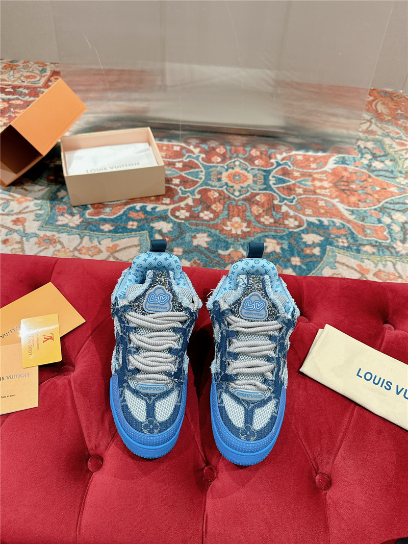 l0vis Vvtt0n lv skate trainers in blue