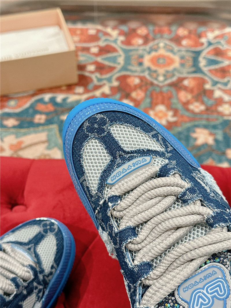 l0vis Vvtt0n lv skate trainers in blue