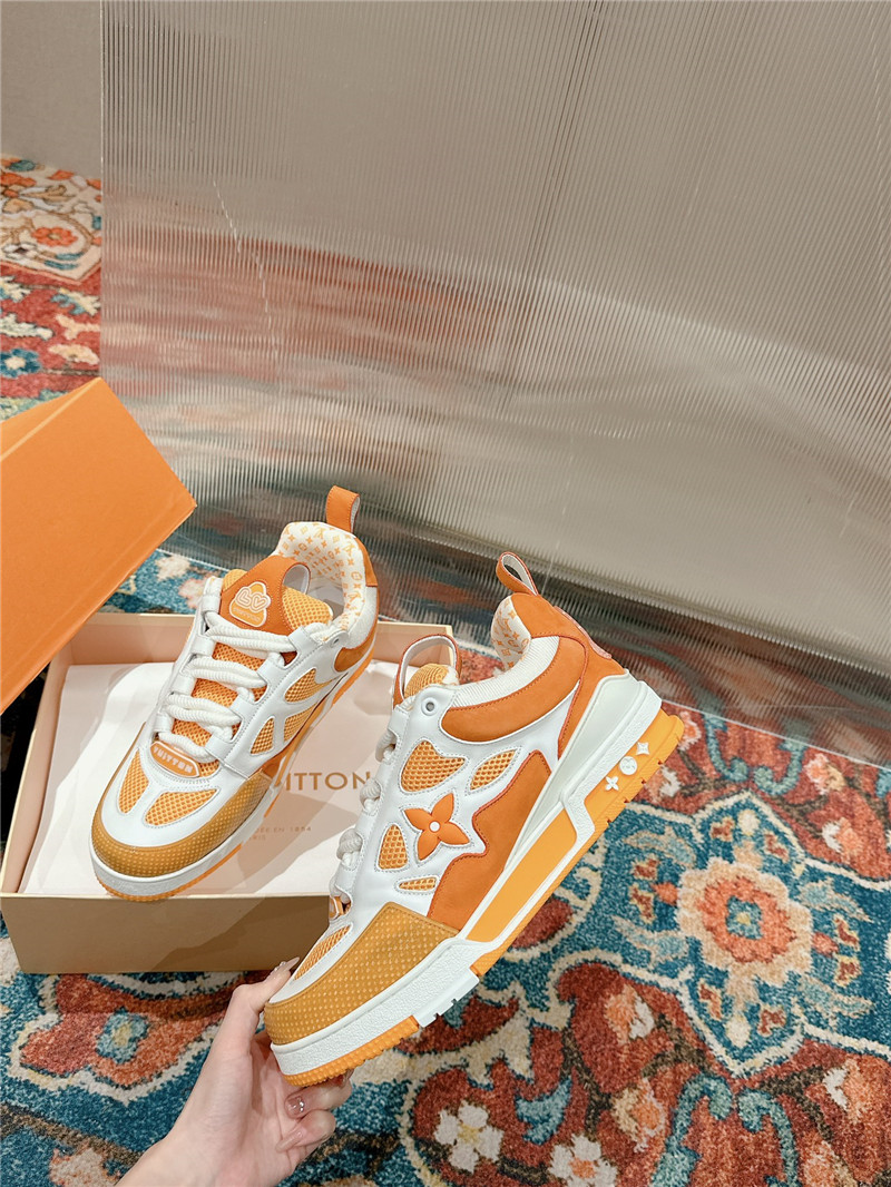 Louis Vuitton LV Women¡¯s Skate Trainers in Yellow