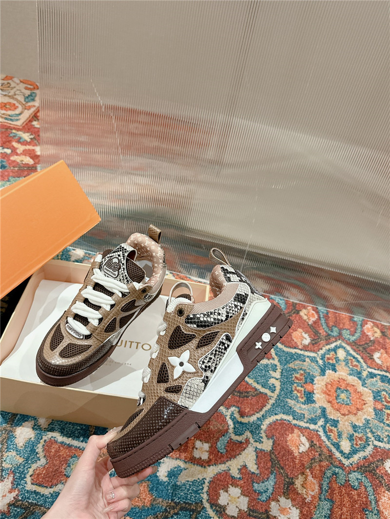 Louis Vuitton LV Women¡¯s Brown Skate Trainers