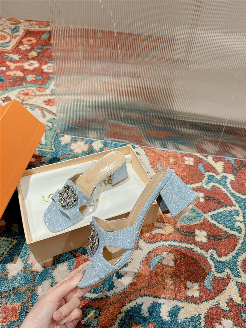 louis vuitton LV thick heel sandals maison margiela replica shoes