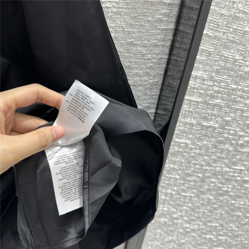 Alexander mcqueen black nylon patchwork dress replica clothing