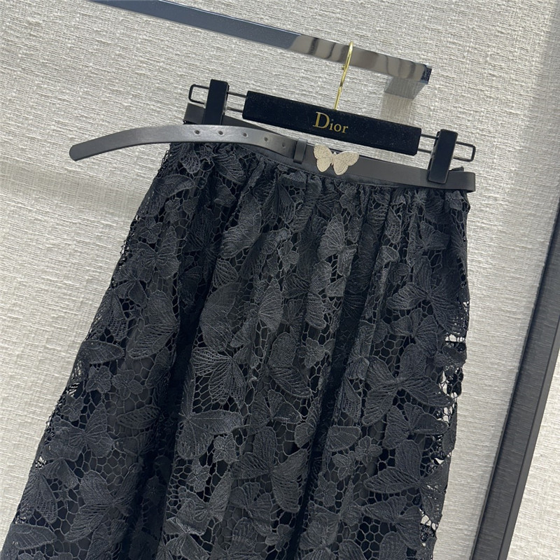 D10r water soluble floral fabric skirt replica d&g clothing