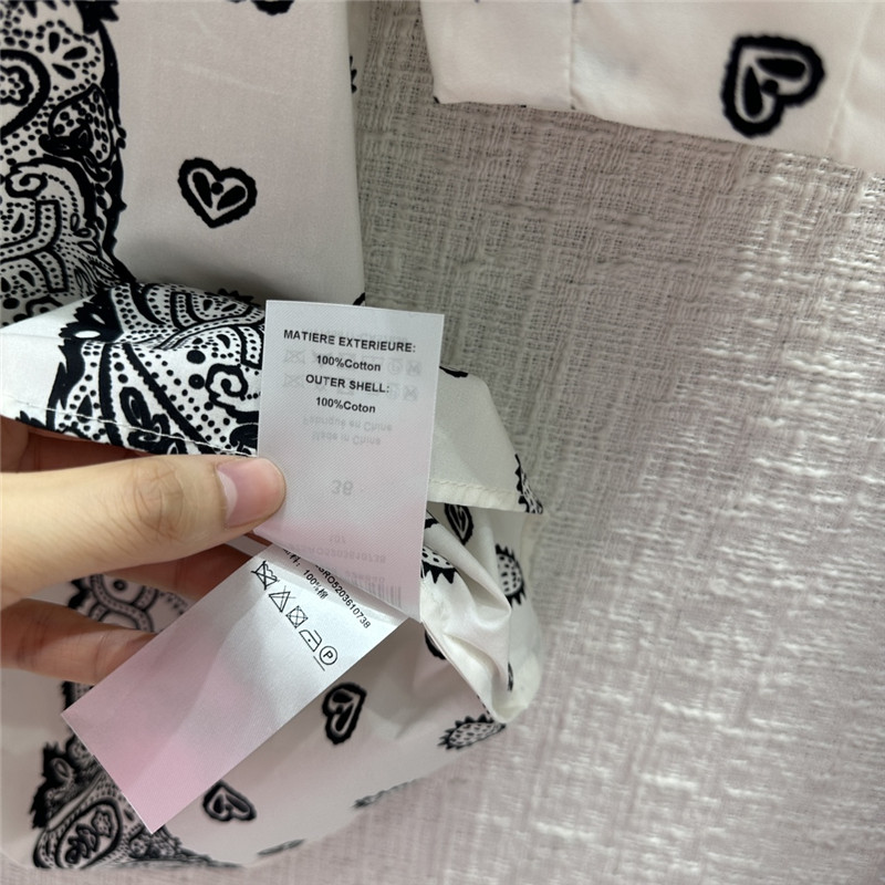 Chloé paisley print short-sleeved shirt replica designer clothes