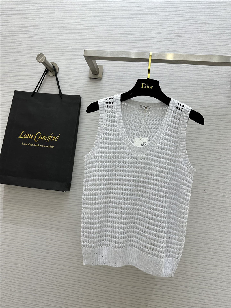 BC sleeveless knitted vest replica designer clothes