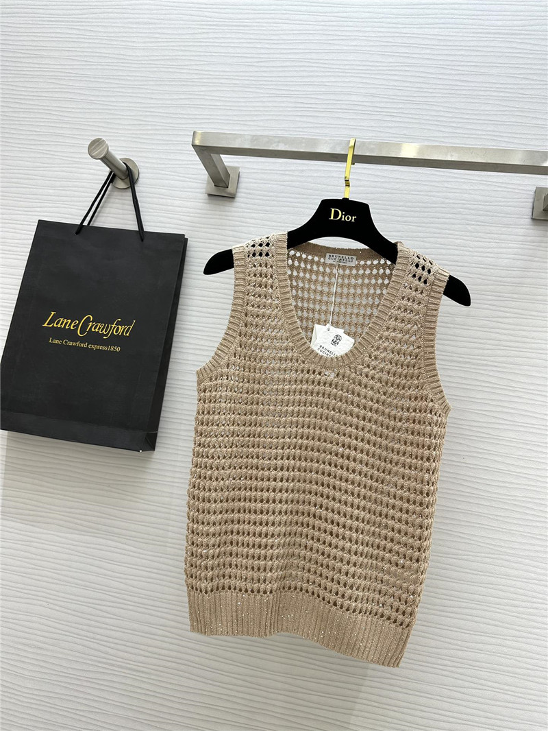 BC sleeveless knitted vest replica designer clothes