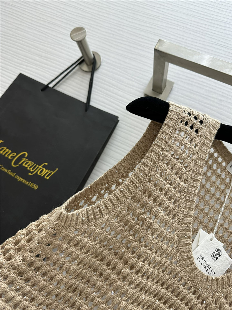 BC sleeveless knitted vest replica designer clothes