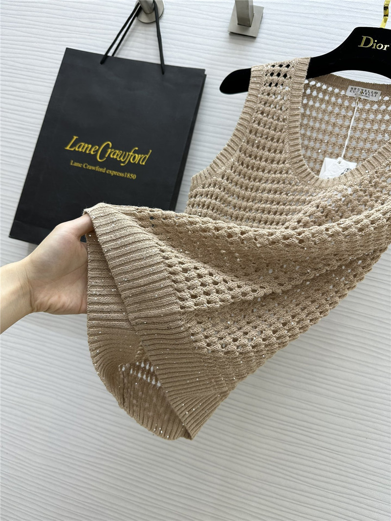 BC sleeveless knitted vest replica designer clothes