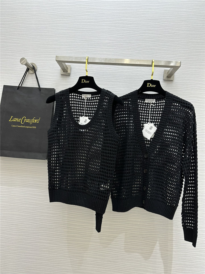 BC sleeveless knitted vest replica designer clothes