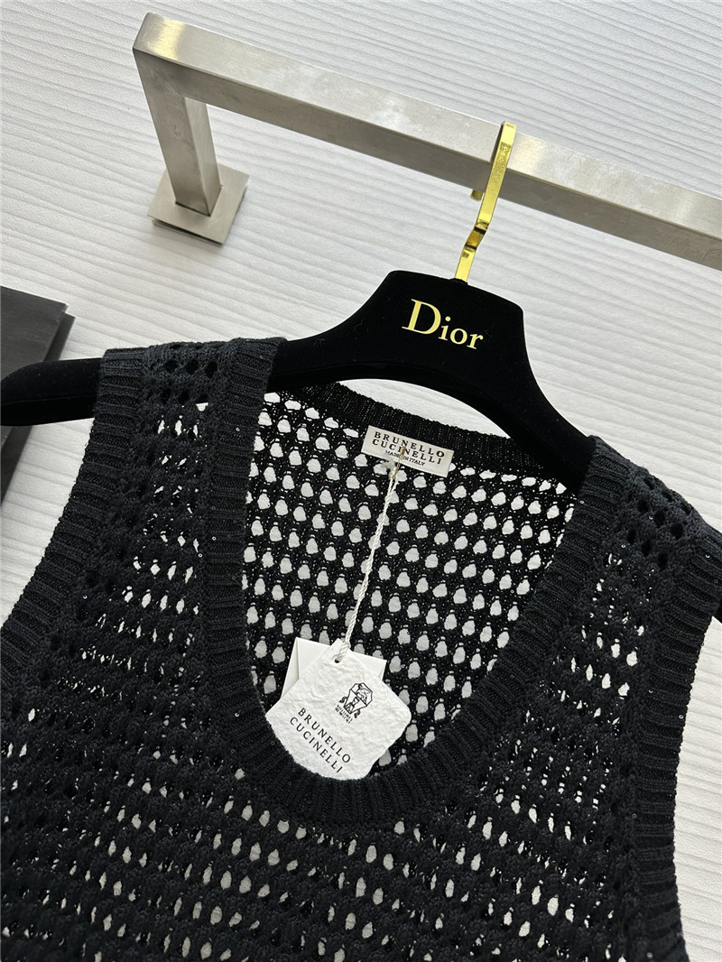 BC sleeveless knitted vest replica designer clothes