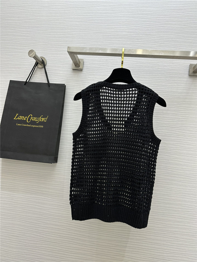 BC sleeveless knitted vest replica designer clothes