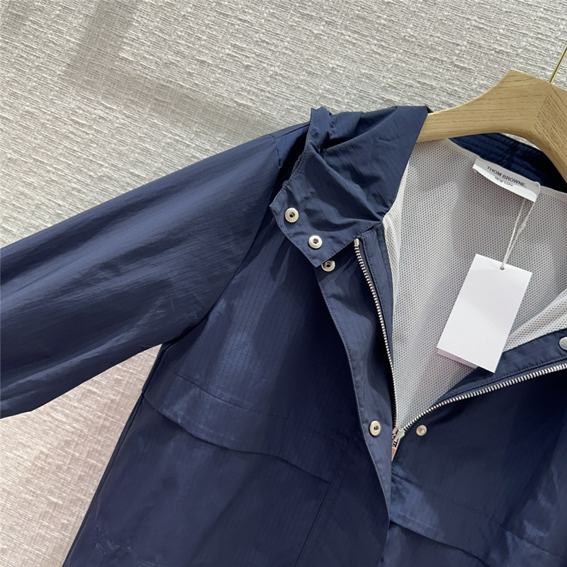 Thom Browne long trench coat replica d&g clothing