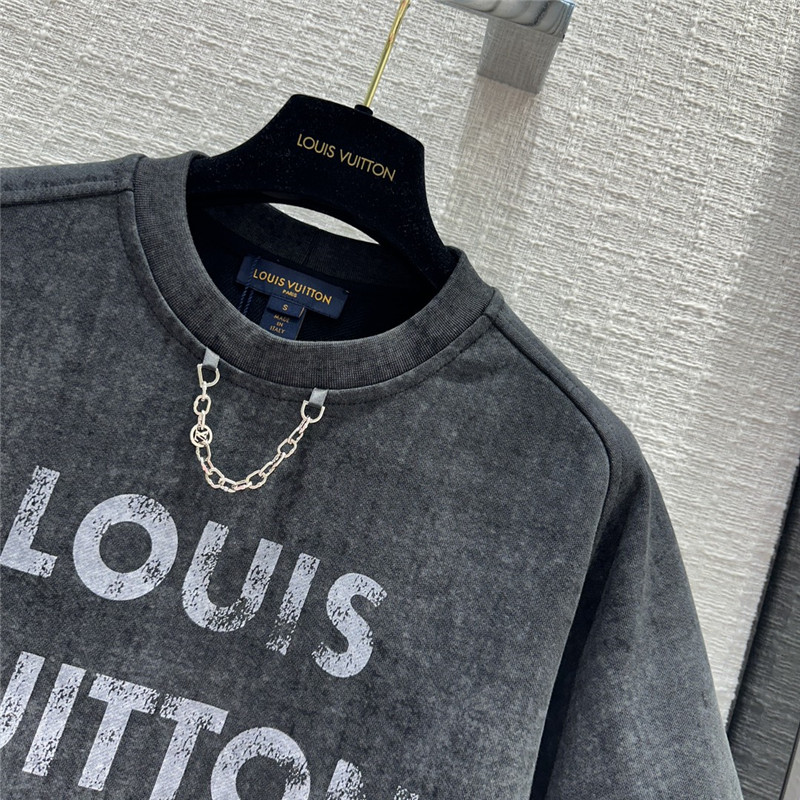 louis vuitton LV printed logo sports suit replica clothes