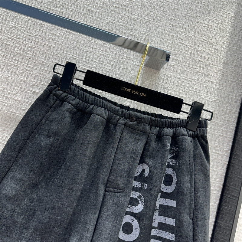 louis vuitton LV printed logo sports suit replica clothes