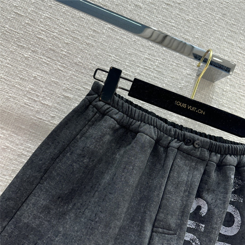 louis vuitton LV printed logo sports suit replica clothes