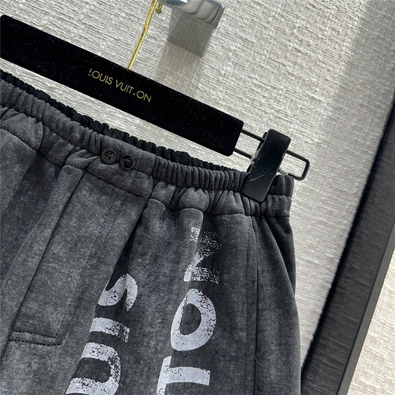 louis vuitton LV printed logo sports suit replica clothes