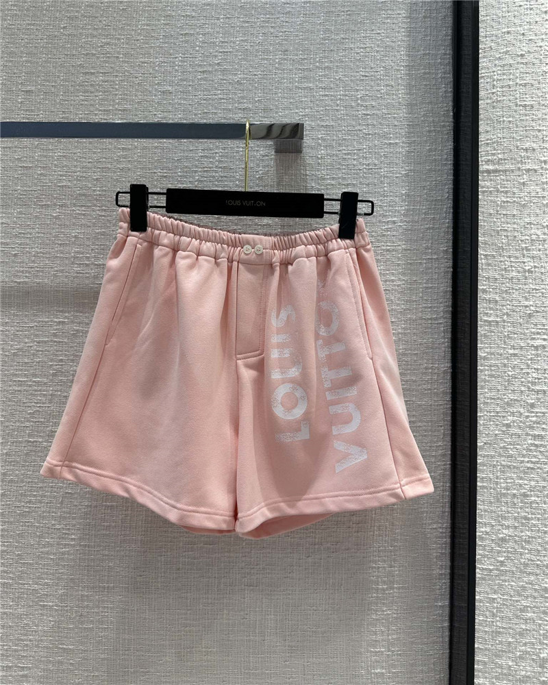 louis vuitton LV printed logo sports suit replica clothes