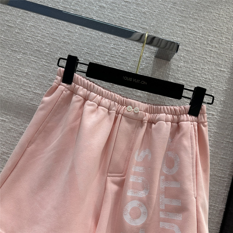 louis vuitton LV printed logo sports suit replica clothes