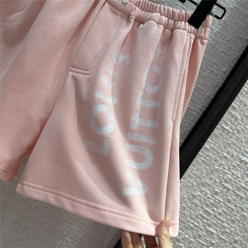 louis vuitton LV printed logo sports suit replica clothes