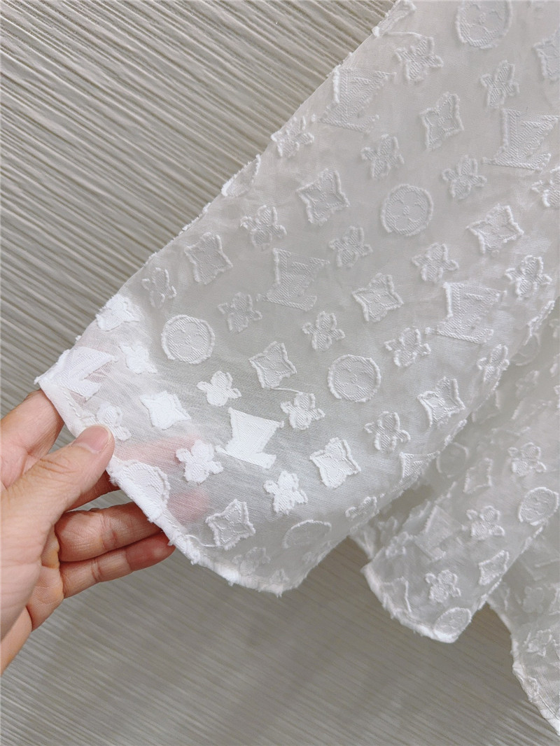 l0vis Vvtt0n lv small flying sleeve dress replica d&g clothing