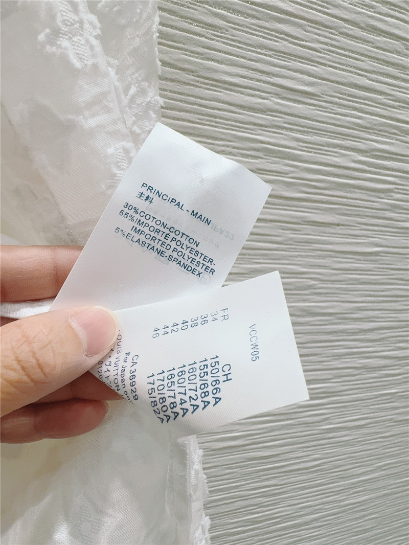 l0vis Vvtt0n lv semi-see-through shirt replicas clothes