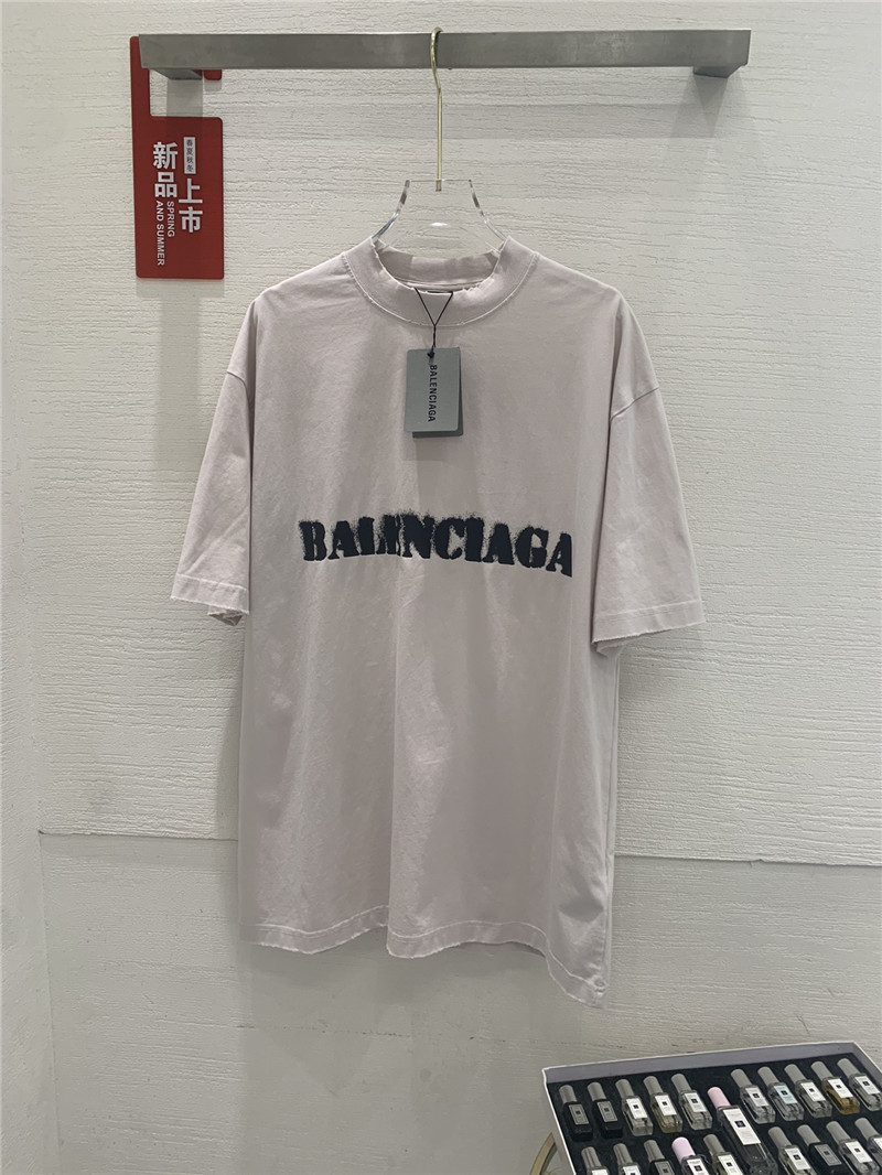 Balenciaga dot letter print T-shirt replica clothes