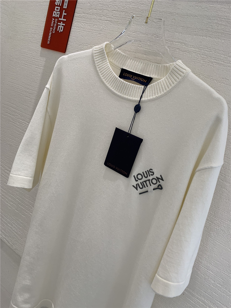 l0vis Vvtt0n lv fluorescent letter pin short sleeve replica clothing