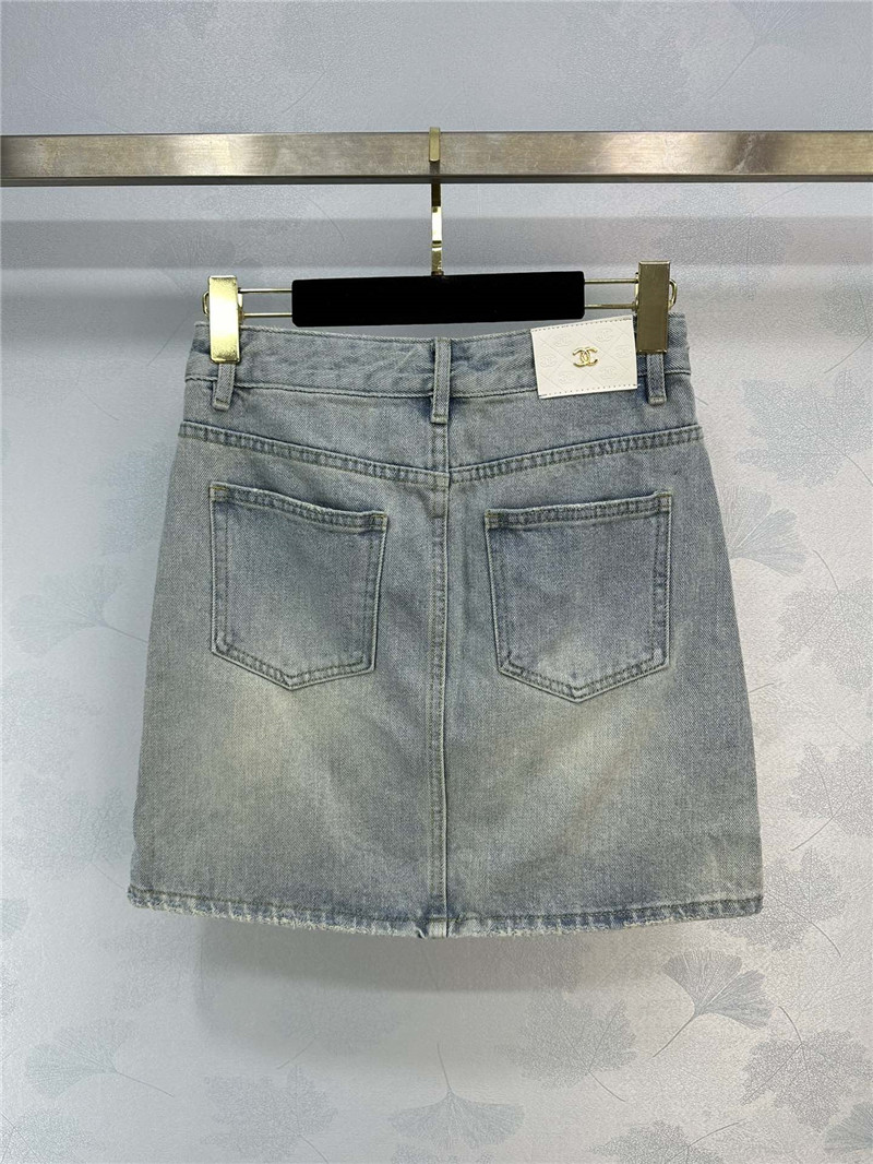 Ch**el new denim skirt replicas clothes