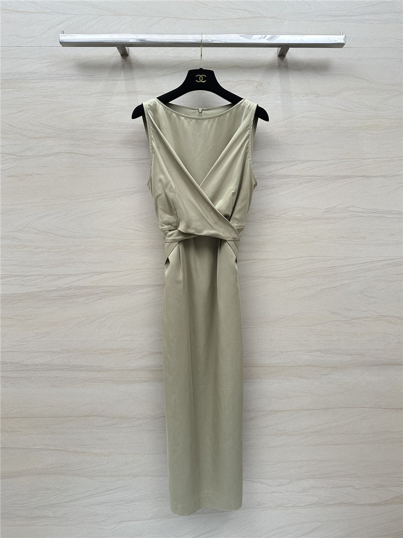 BC waistcoat strap slit dress replica d&g clothing