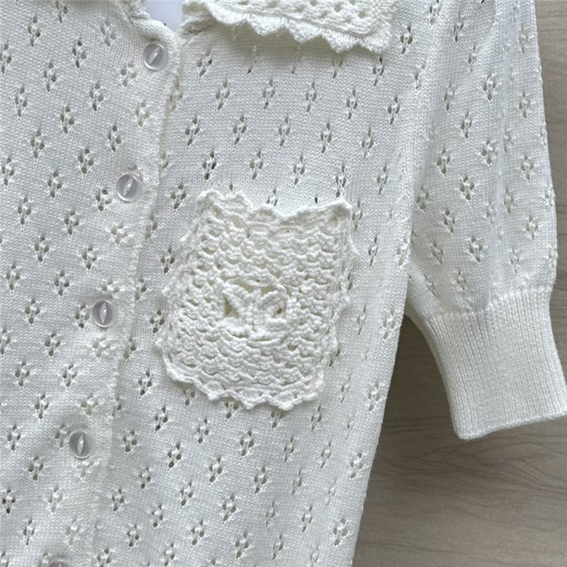 celine knitted short-sleeved top replica clothes