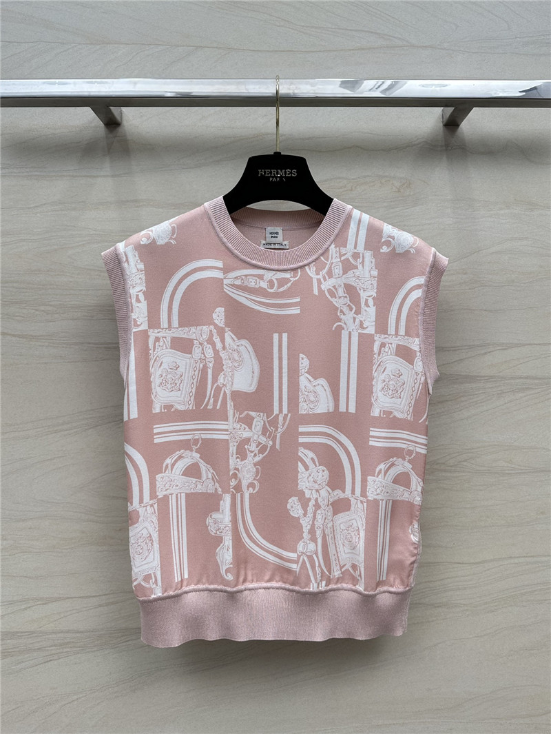 Hermes knitted top replica d&g clothing